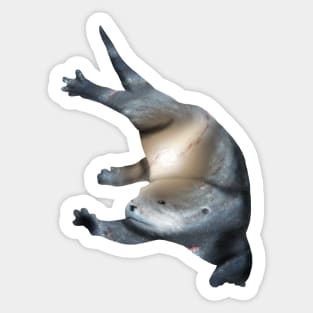 Galaxy Otter Sticker